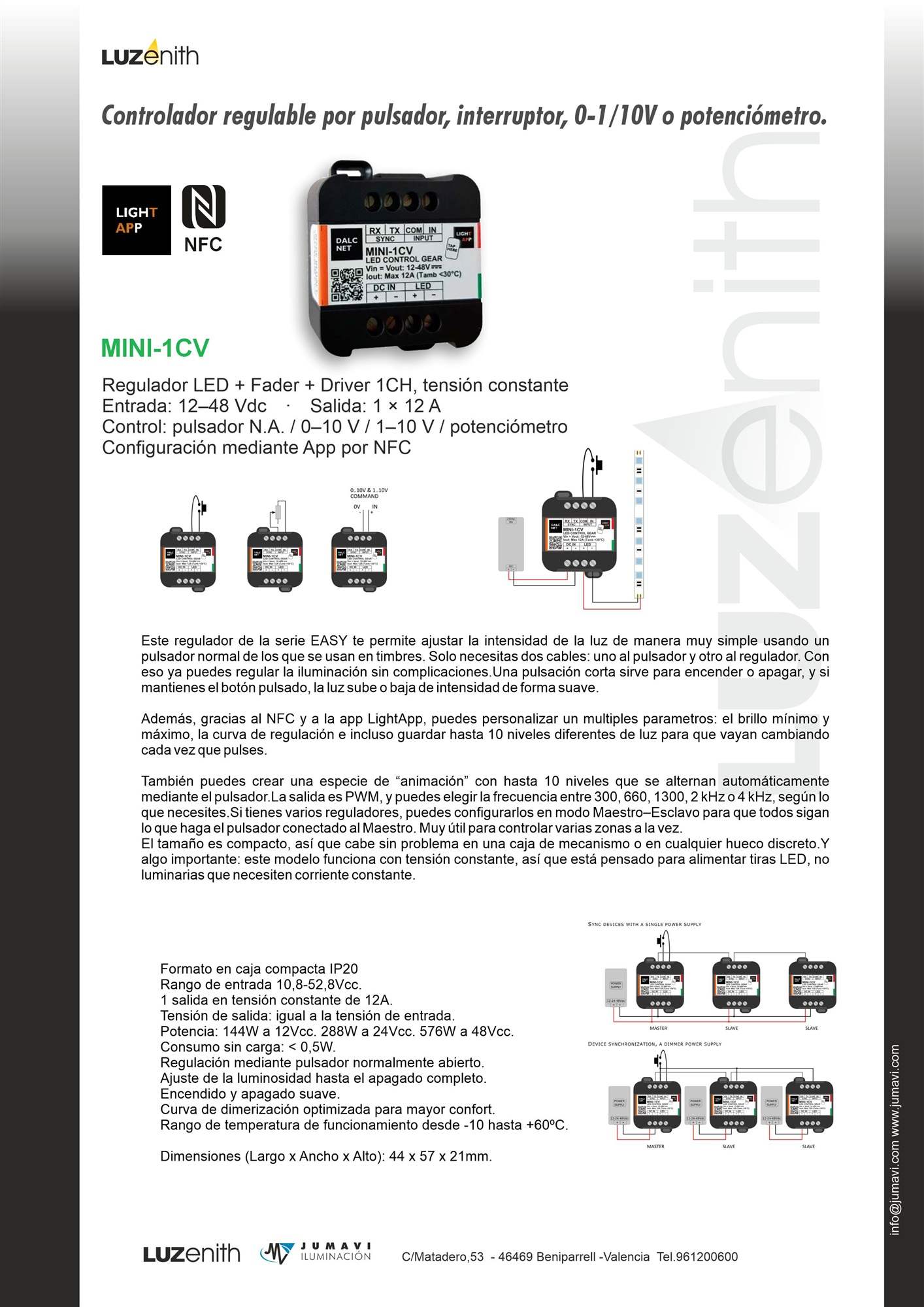 Ficha técnica de CT/-DNMINI 1CV