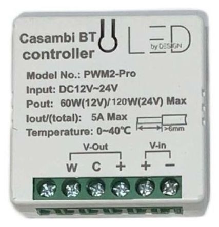 CT/-PWM2-PRO · Controlador Casambi 2 canales