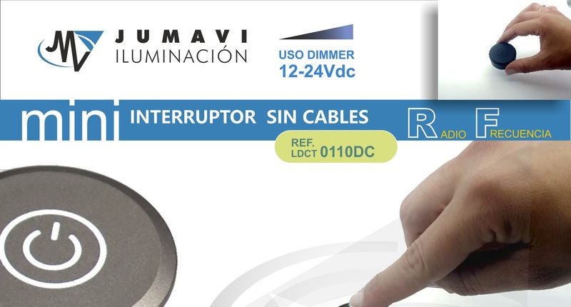 CT/RF-0110DC · Kit emisor y receptor RF