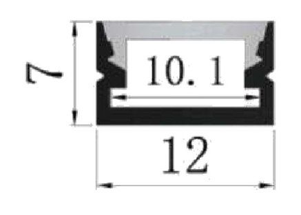 PF/OF1207 · Perfil LED