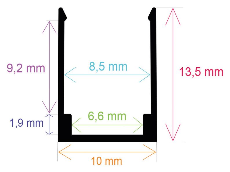 PF/i1014 · Perfil LED