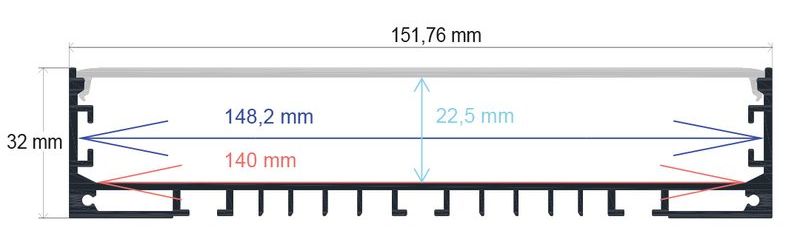 PF/i15032 · Perfil LED