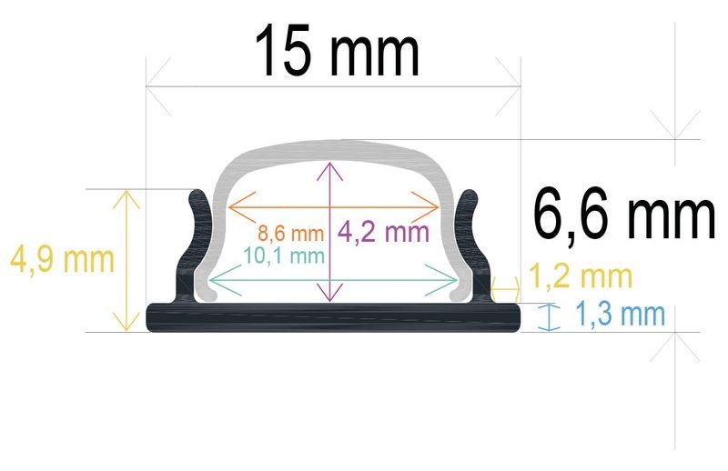 PF/i1507 · Perfil LED