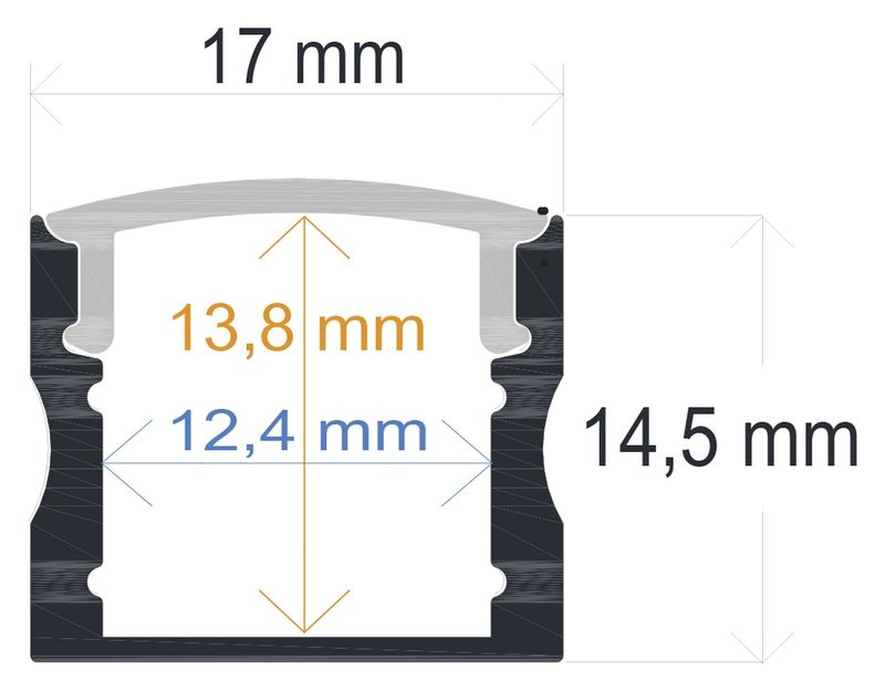 PF/i1714 · Perfil LED