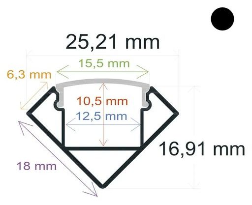 PF/i18182 · Perfil LED