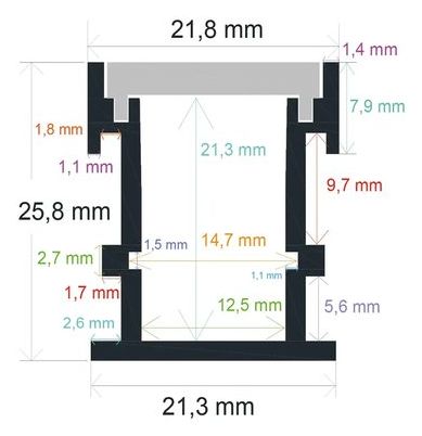 PF/i2226 · Perfil LED