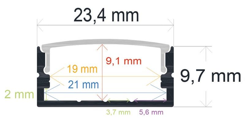 PF/i2310 · Perfil LED