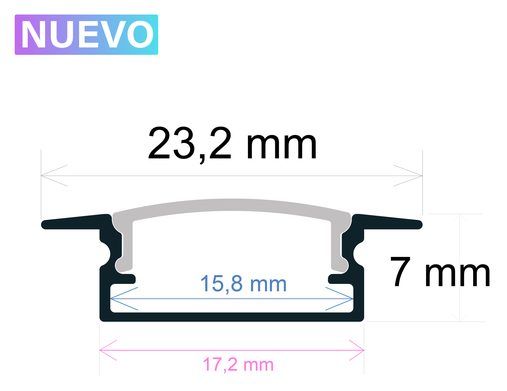 PF/i24072 · Perfil LED