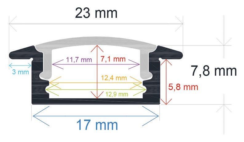 PF/i2508 · Perfil LED