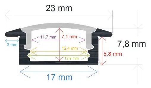 PF/i25082 · Perfil LED