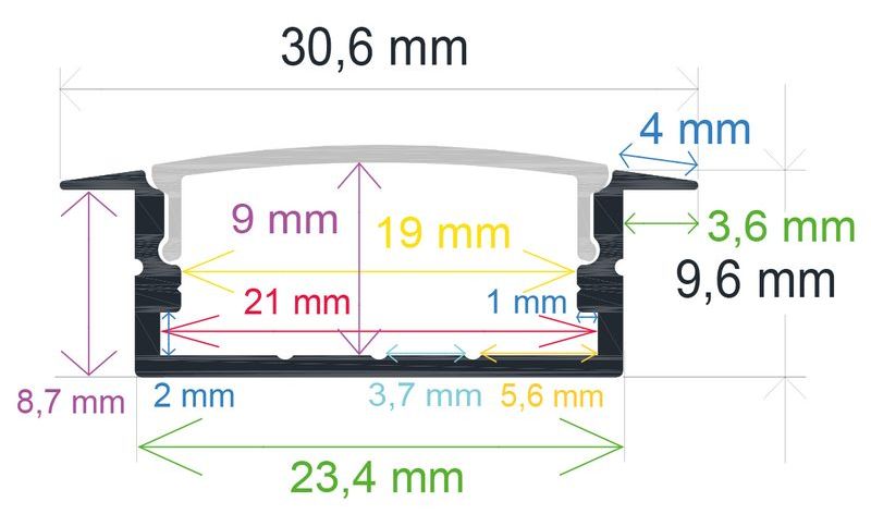 PF/i3010 · Perfil LED