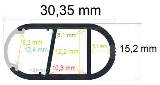 PF/i3013 · Perfil LED