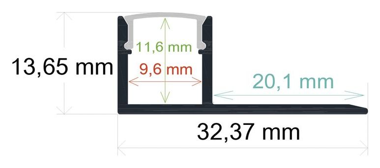 PF/i3213 · Perfil LED