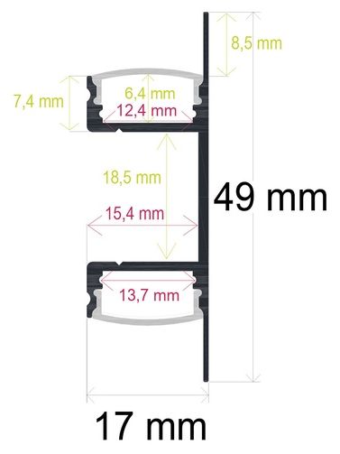 PF/i4913 · Perfil LED