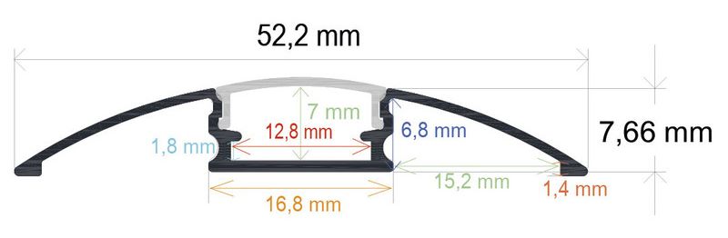 PF/i5208 · Perfil LED