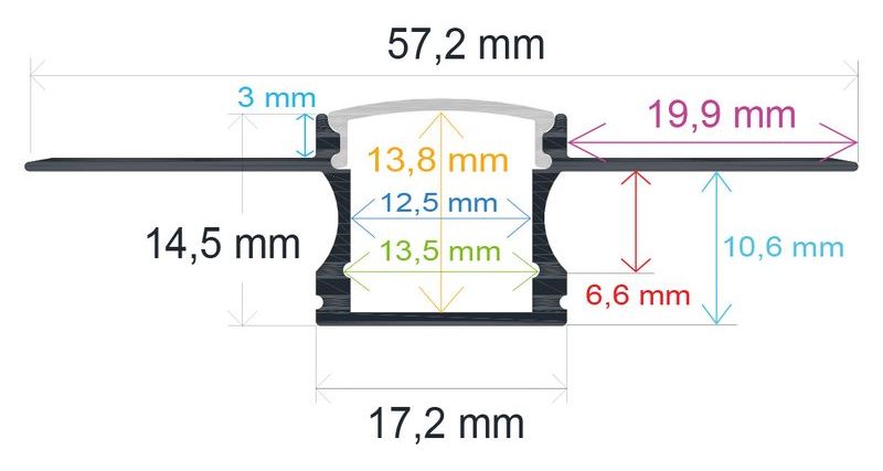 PF/i5815 · Perfil LED