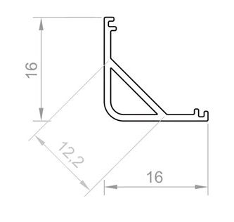 PF/TL3-6 · Perfil LED