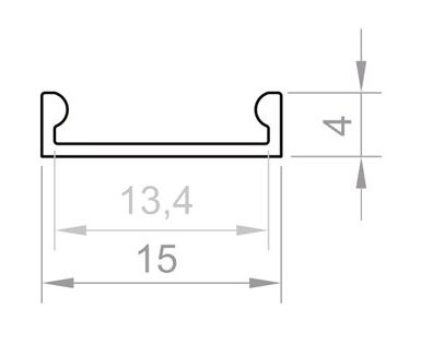 PF/TL4-3 · Perfil LED