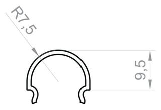 PF/TLC22 · CUBIERTA C22 PERFILES COMPATIBLE PF/TL3-1 / PF/TL3-4 / PF/TL4-1 / PF/TL4-3 / PF/TL6-5