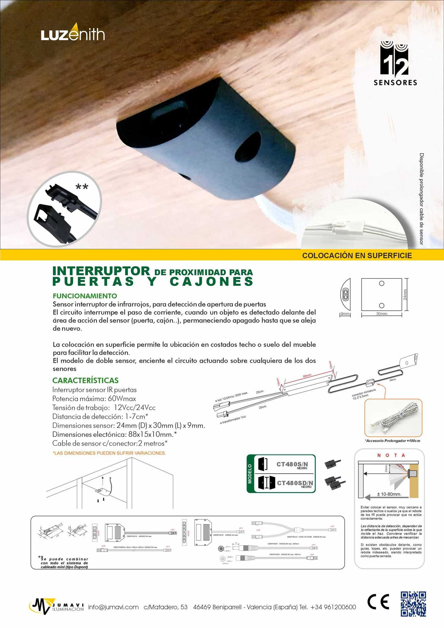 Ficha técnica de CT480S/N