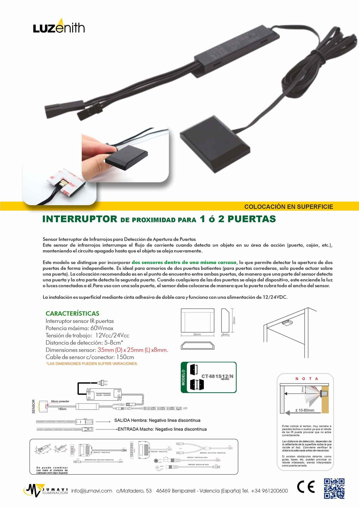 Ficha técnica de CT481S12/N