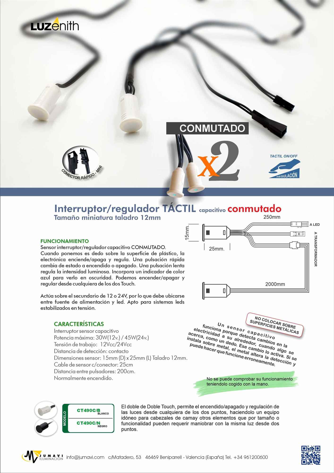 Ficha técnica de CT490C/B