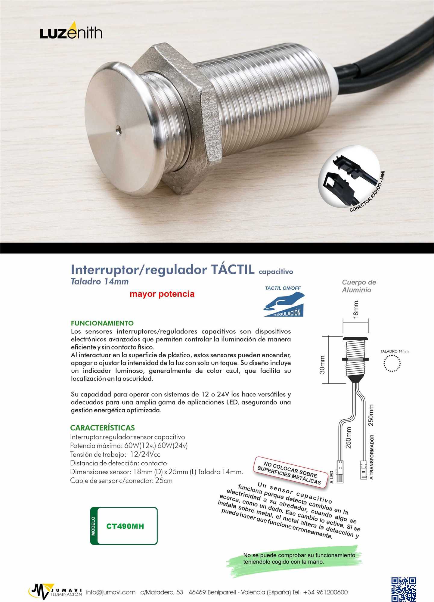Ficha técnica de CT490MH