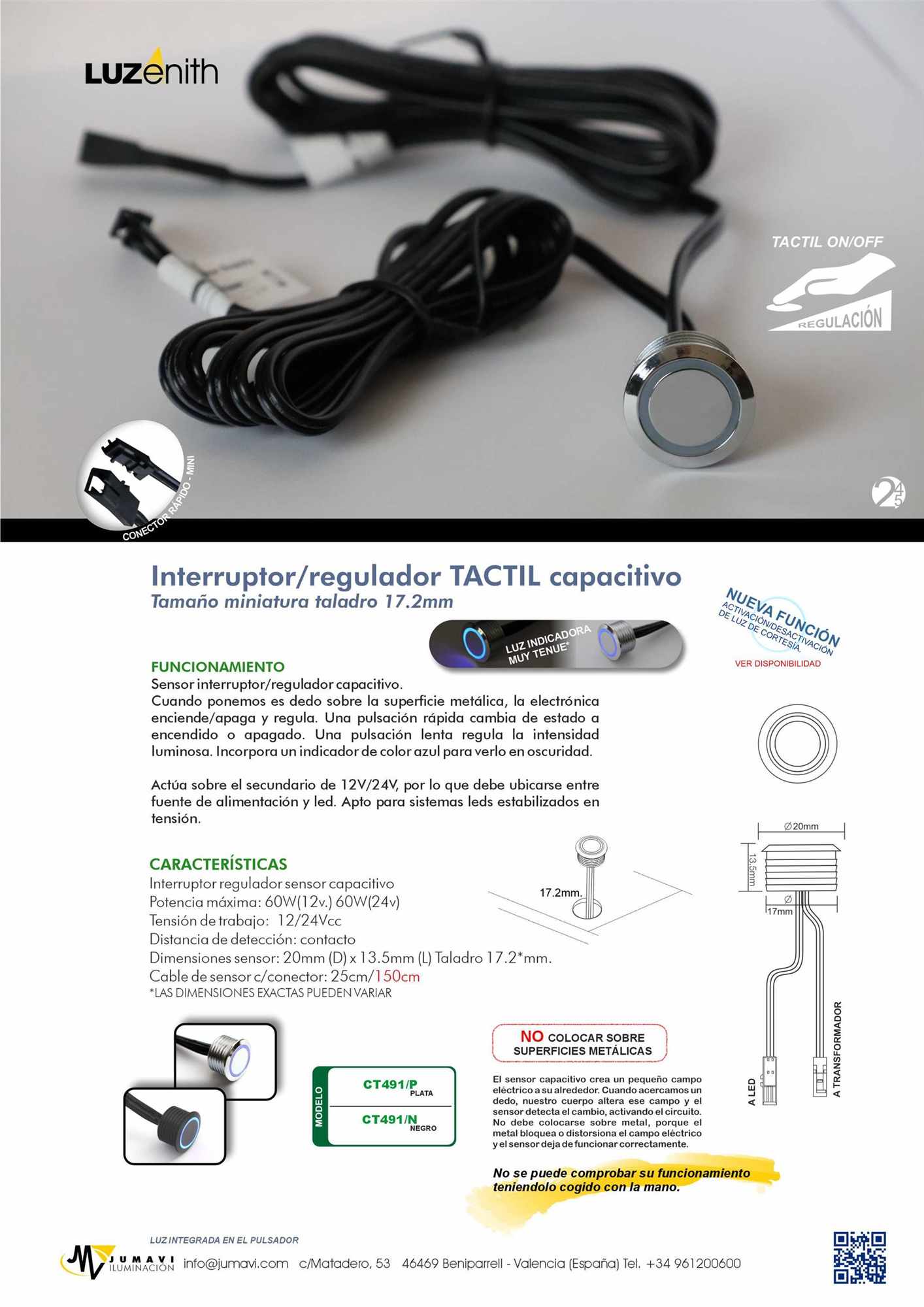 Ficha técnica de CT491P