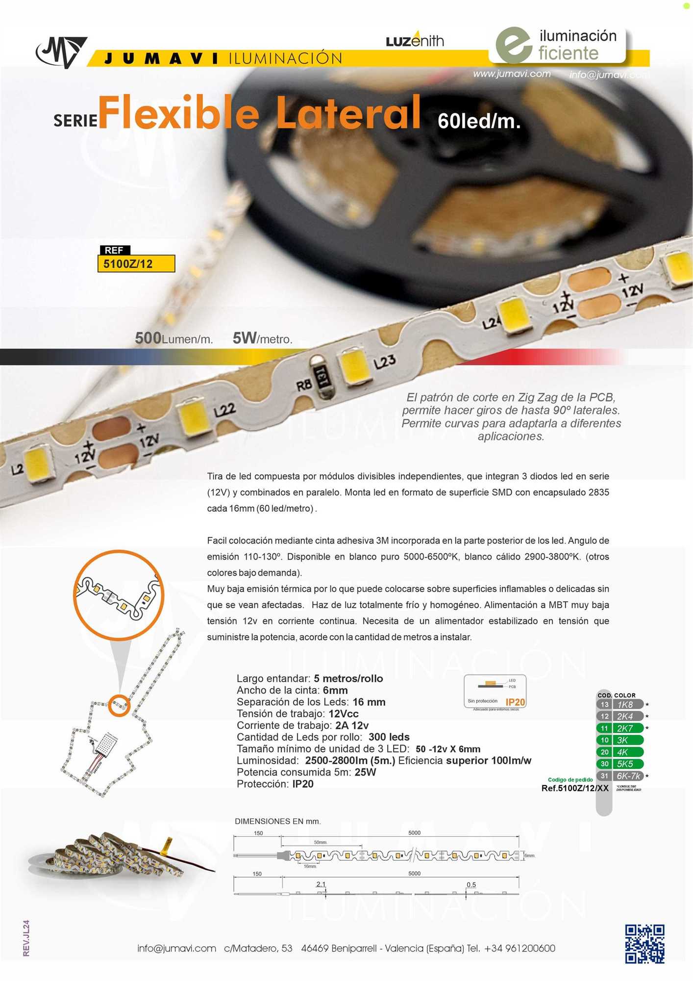 Ficha técnica de 5100Z/12/10