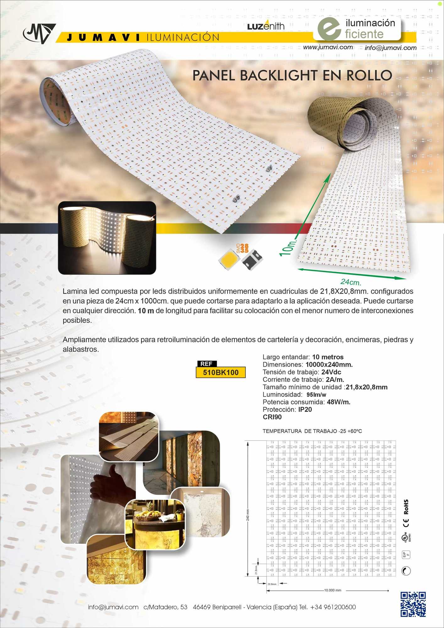 Ficha técnica de 510BK100/10