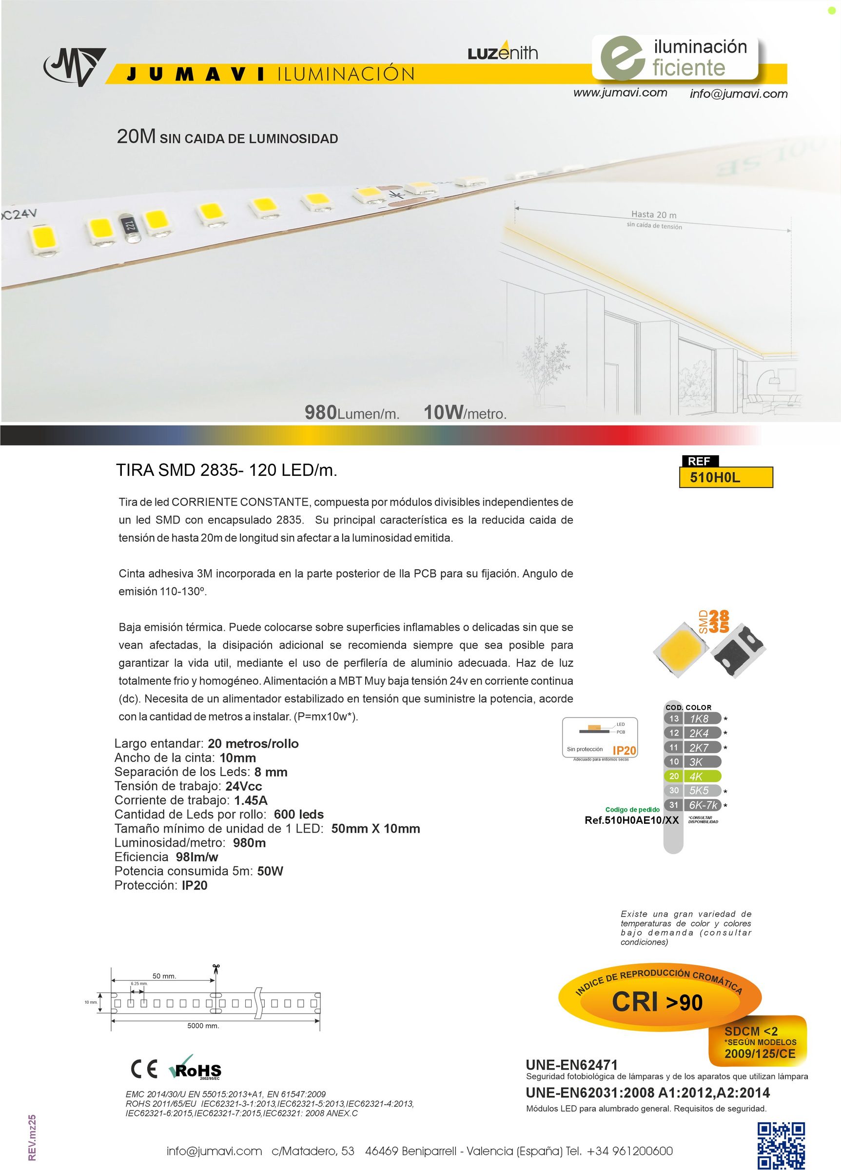 Ficha técnica de 510H0L/10