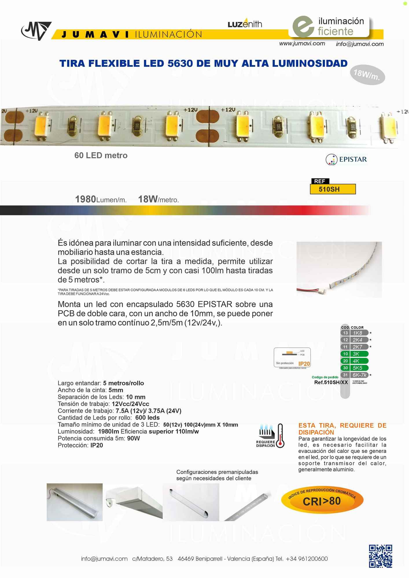 Ficha técnica de 510SH/10