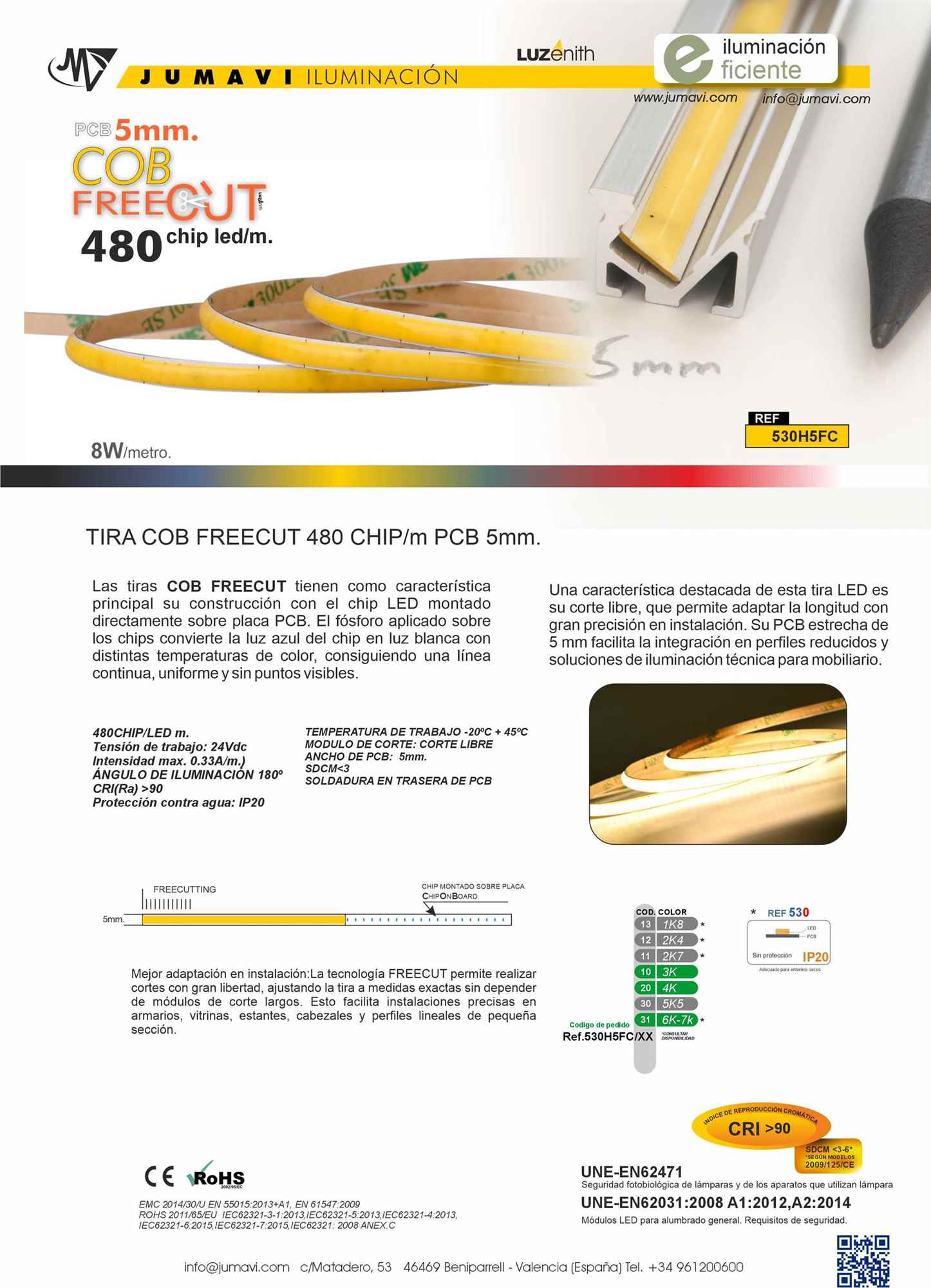 Ficha técnica de 530H5FC/10